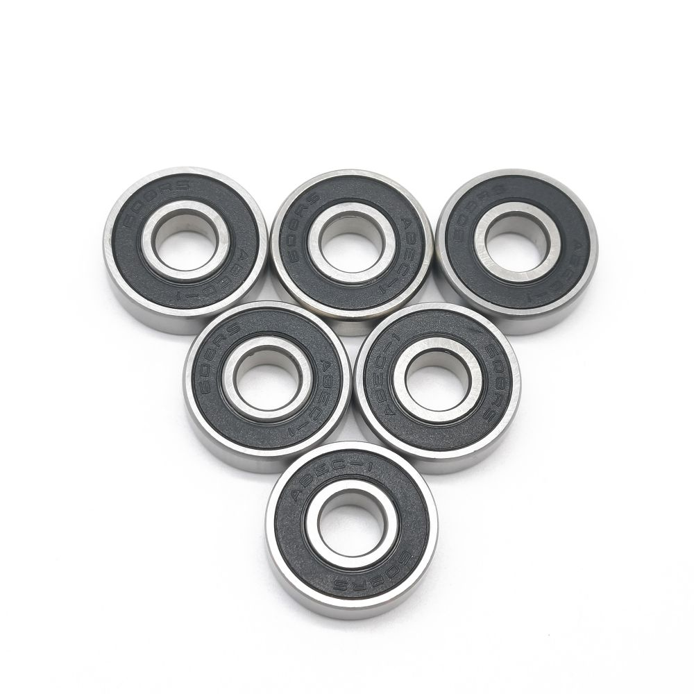 608rs Chrome Steel Double Gum Utesnené hlboké drážkové guľôčkové ložiská